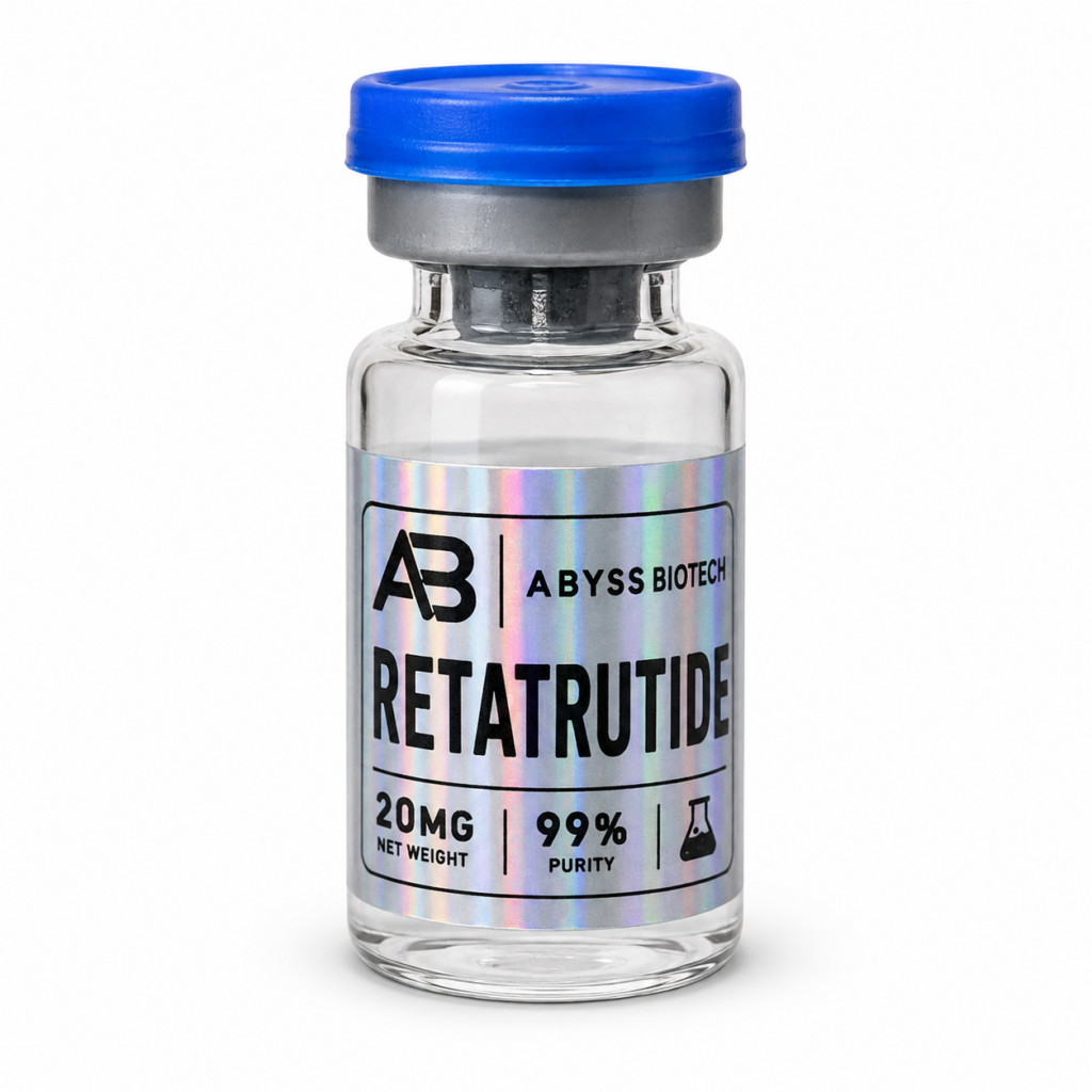 Retatrutide 20 mg research vial – Abyss Biotech