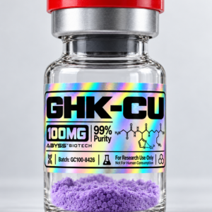 GHK-Cu 100 mg research peptide vial – Abyss Biotech